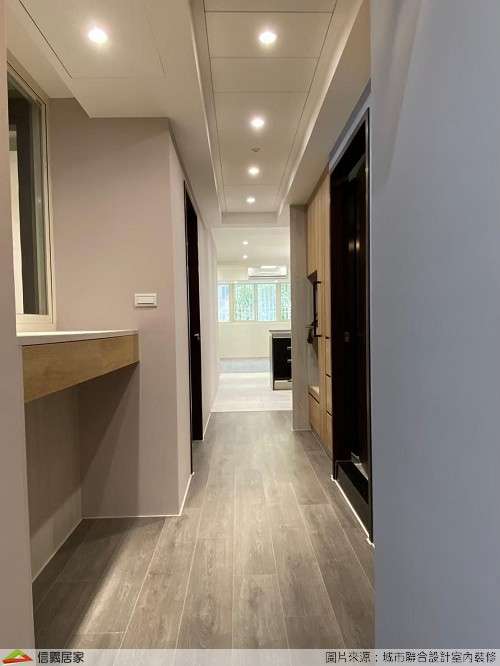 白色走廊室內裝潢設計，包括裝潢圖片