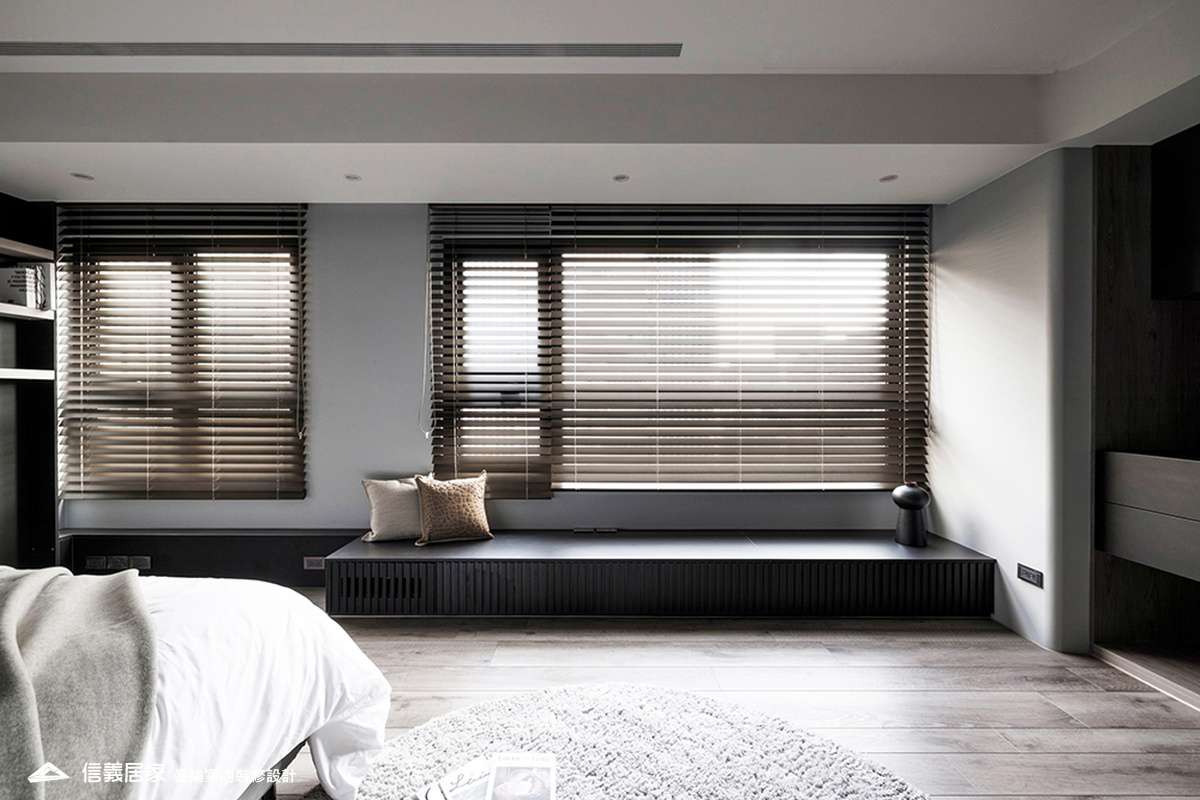 大兒子房-1-大理石 大板磚 烤漆 藝術漆 鍍鈦飾條 明鏡