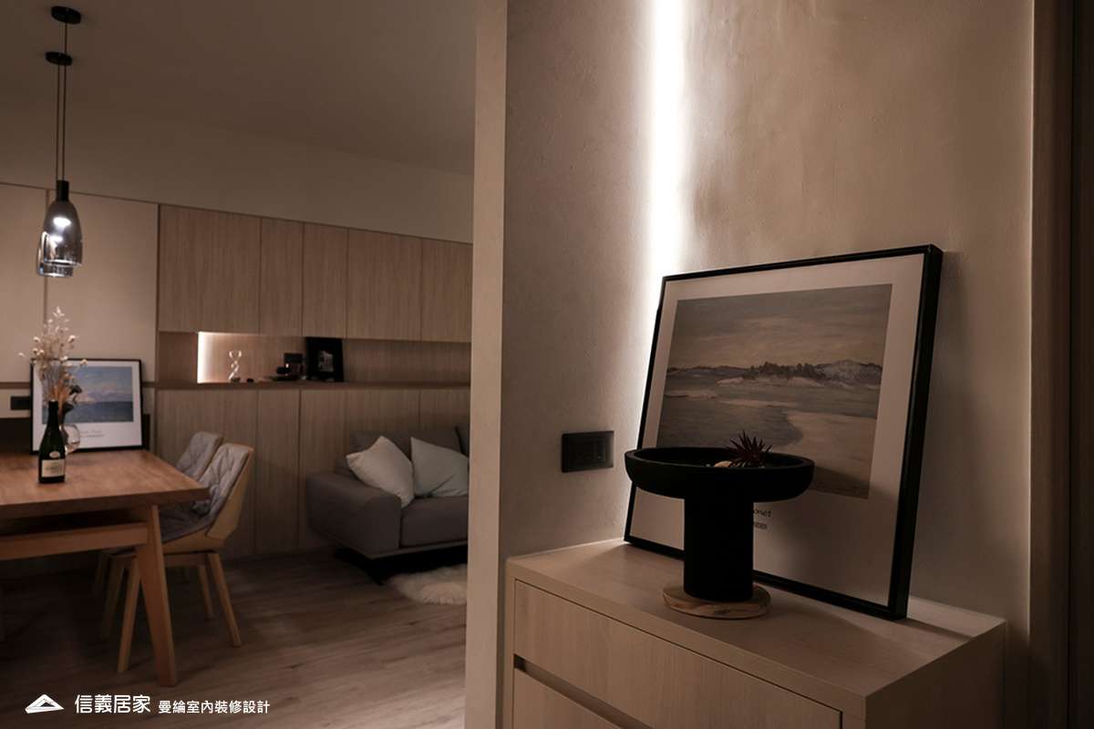 局部-2貓洞 藝術漆 烤漆玻璃 壁燈 進口五金把手 花磚