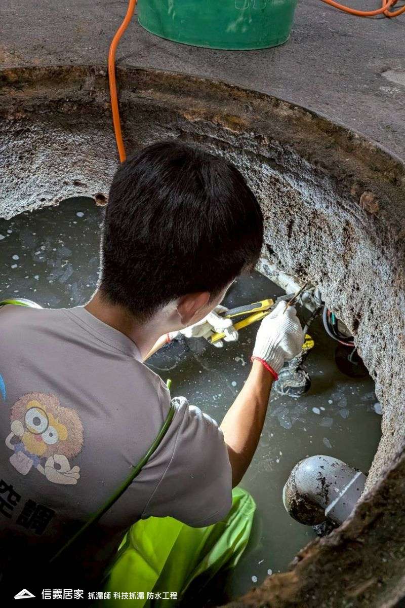 10排水設備工程｜污水馬達修繕工程 更換馬達恢復排水