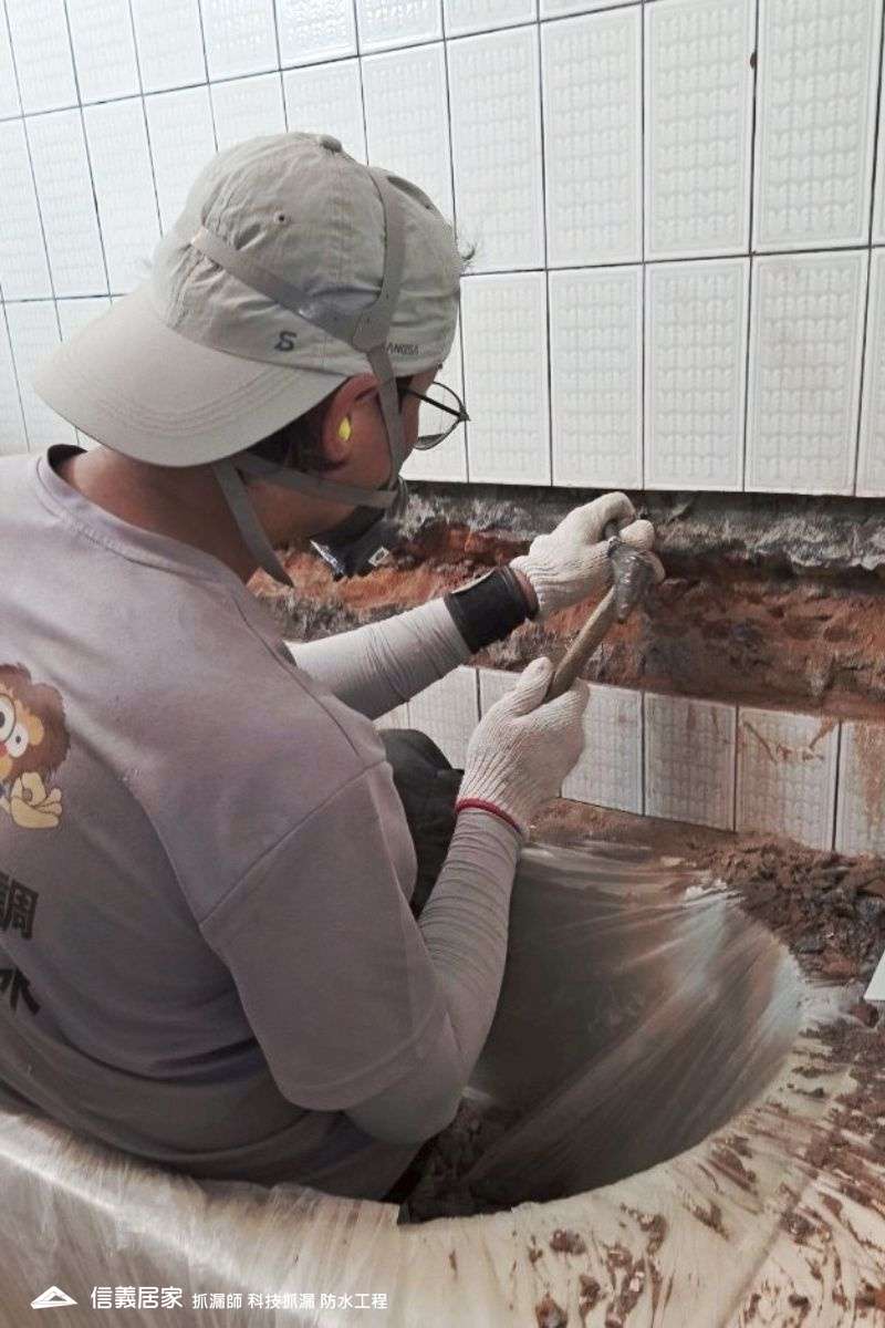 14浴室配管工程｜浴室配管工程 老舊管線翻新再施工