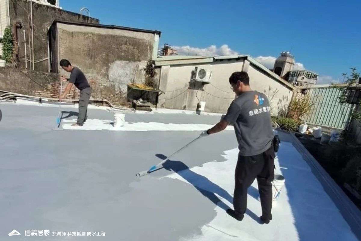 34防水工程｜頂樓防水工程 頂樓防水層重作