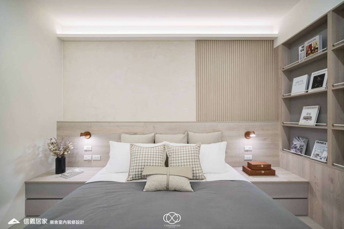 10.臥室_系統櫃_六角地磚_洞洞板_藝術漆_現代風