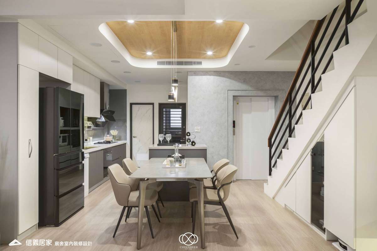 6.廚房_系統櫃_六角地磚_洞洞板_藝術漆_現代風