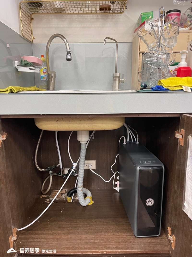 辦公室安裝：奇異極光5800奈濾淨水機