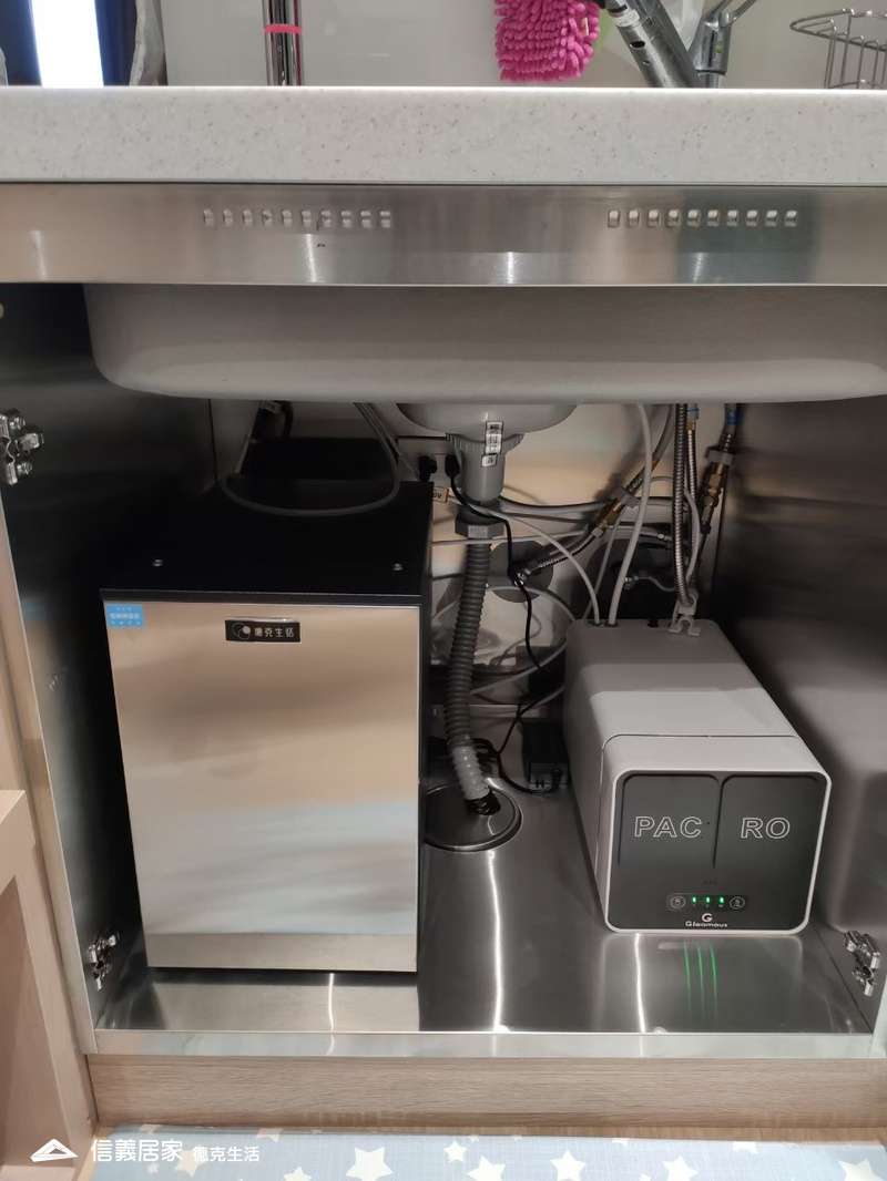 K900三溫冰冷熱觸控式廚下型飲水機