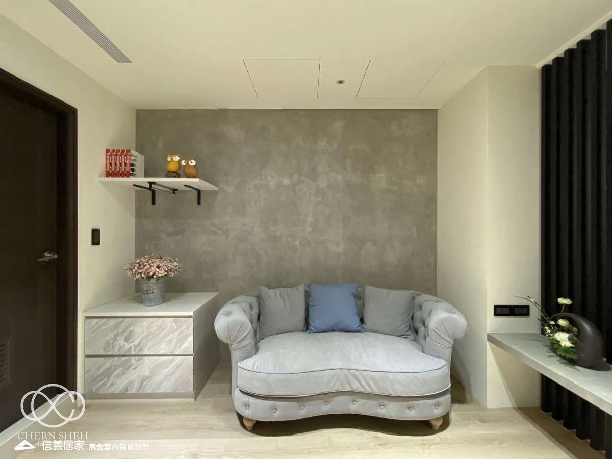 24.臥室_大理石_系統櫃_灰色_黑色_特殊漆_輕奢風