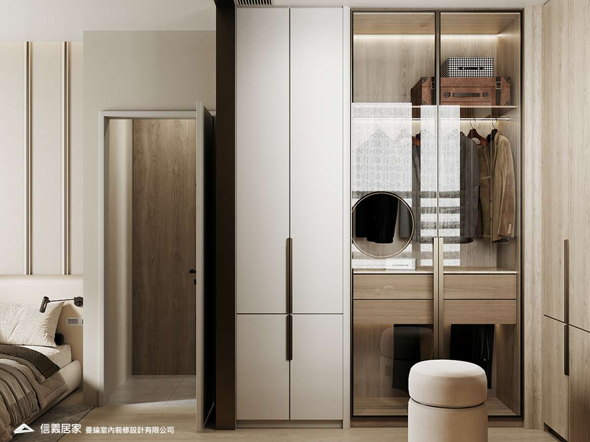 主臥-6-退休宅 輕奢風 大板磚 訂製宅 無障礙空間