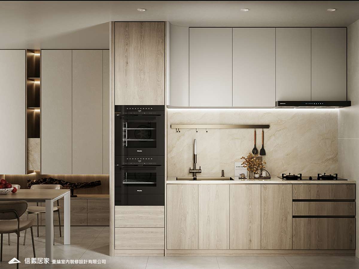 餐廳-3-退休宅 輕奢風 大板磚 訂製宅 無障礙空間