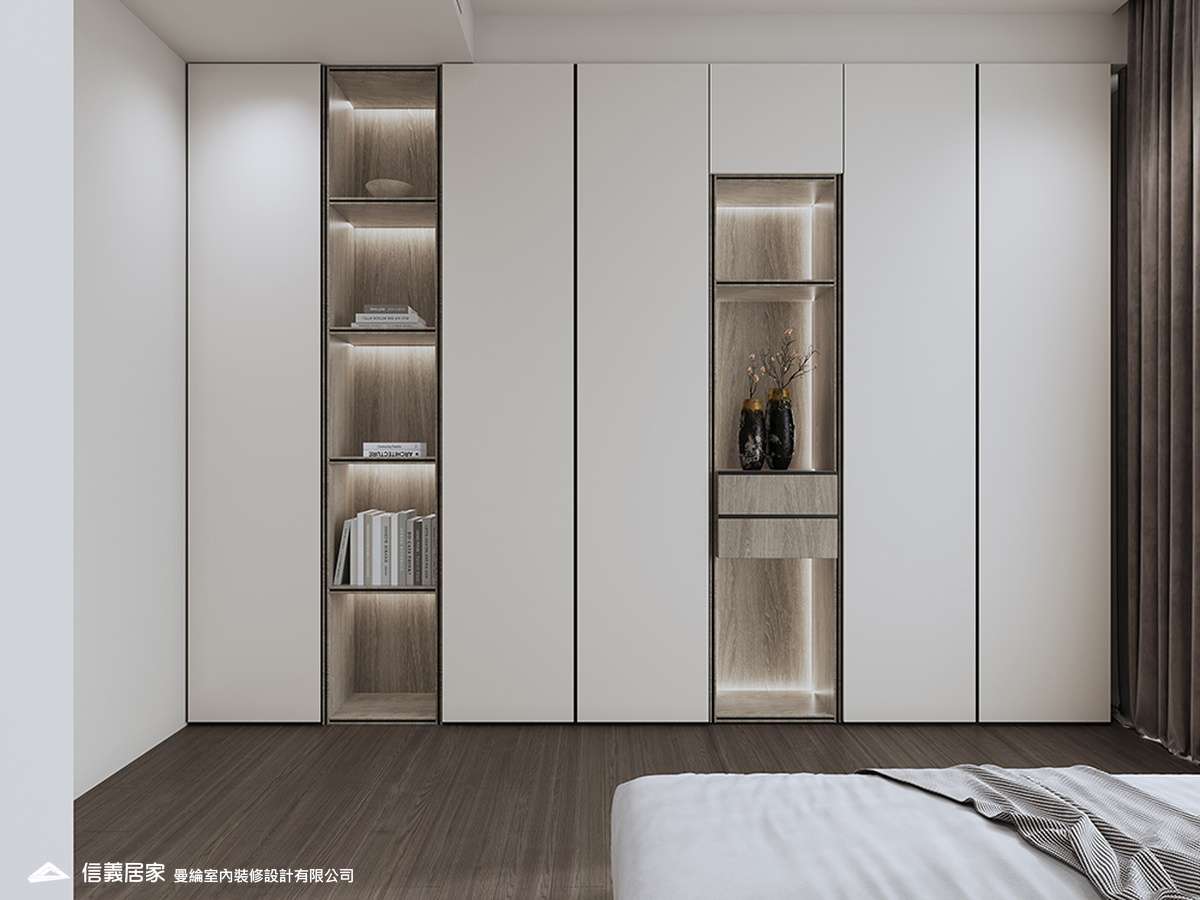 主臥-3-退休宅 輕奢風 大板磚 訂製宅 無障礙空間