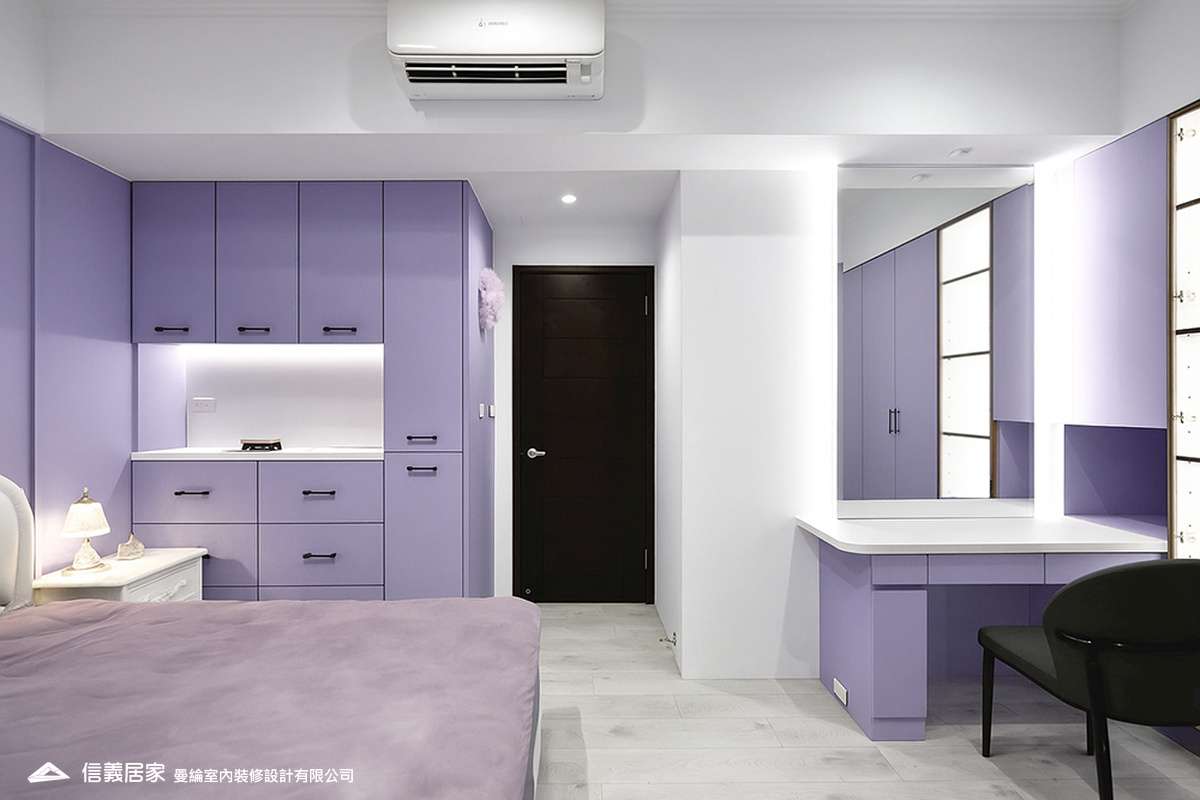 次臥-3-退休宅 輕奢風 大板磚 訂製宅 美式現代風