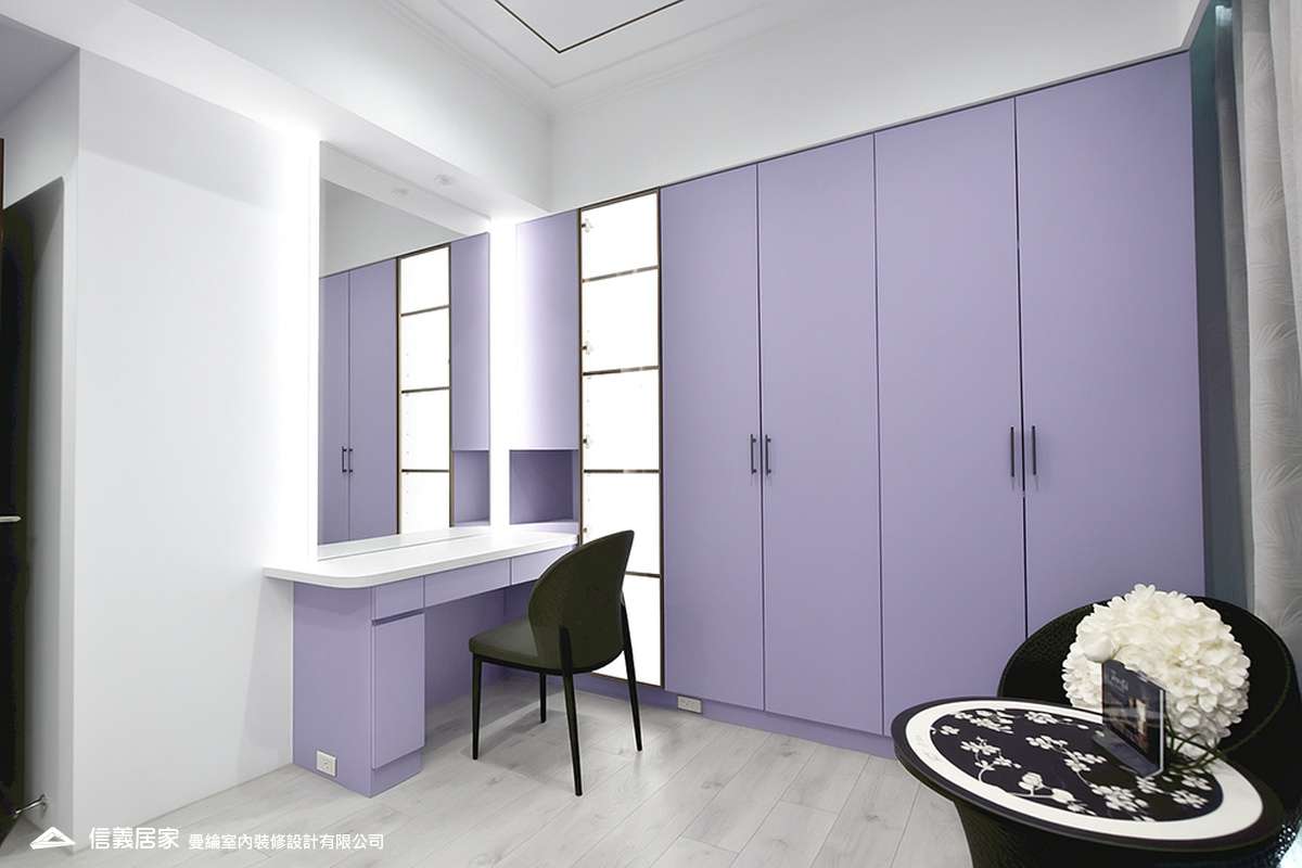 次臥-5-退休宅 輕奢風 大板磚 訂製宅 美式現代風