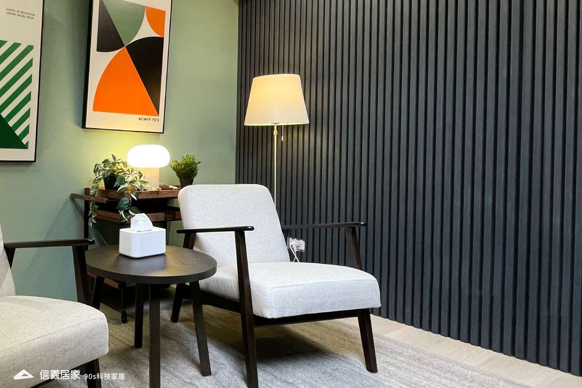 吸音木格柵板、曜影黑