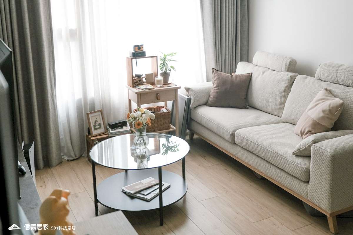 頂級SPC石塑卡扣地板、現代白橡木