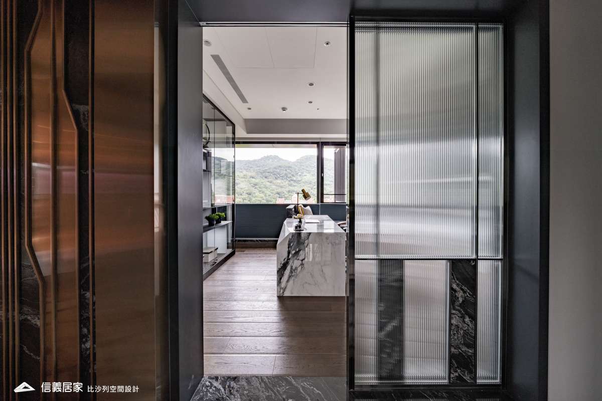 國美建設19｜奢華風｜書房｜榮獲 2023德國IF Design