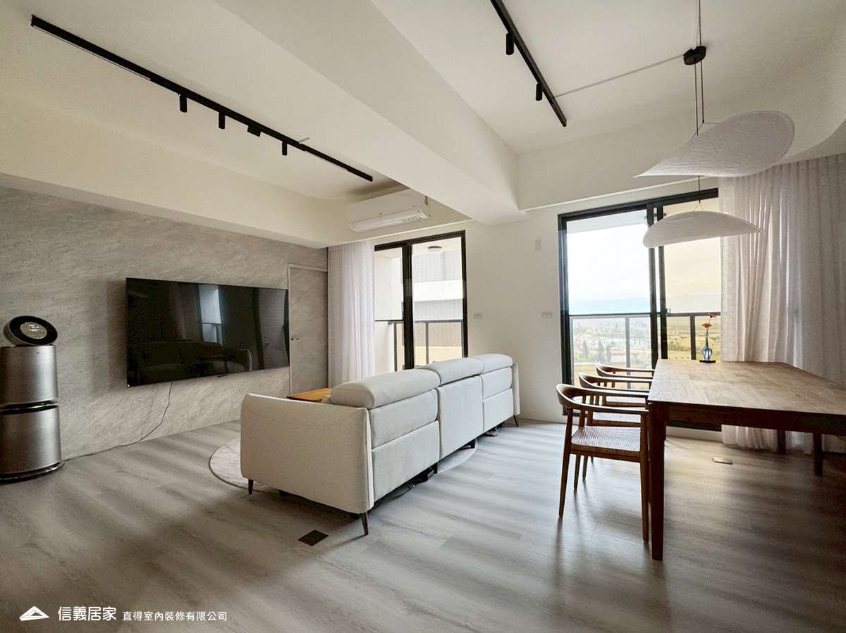 日光漫漫｜新屋裝修｜客餐廳