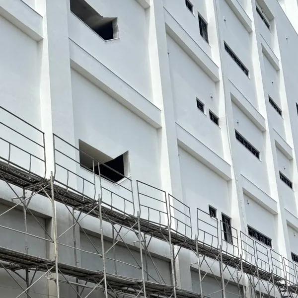 老屋拉皮,外牆建案